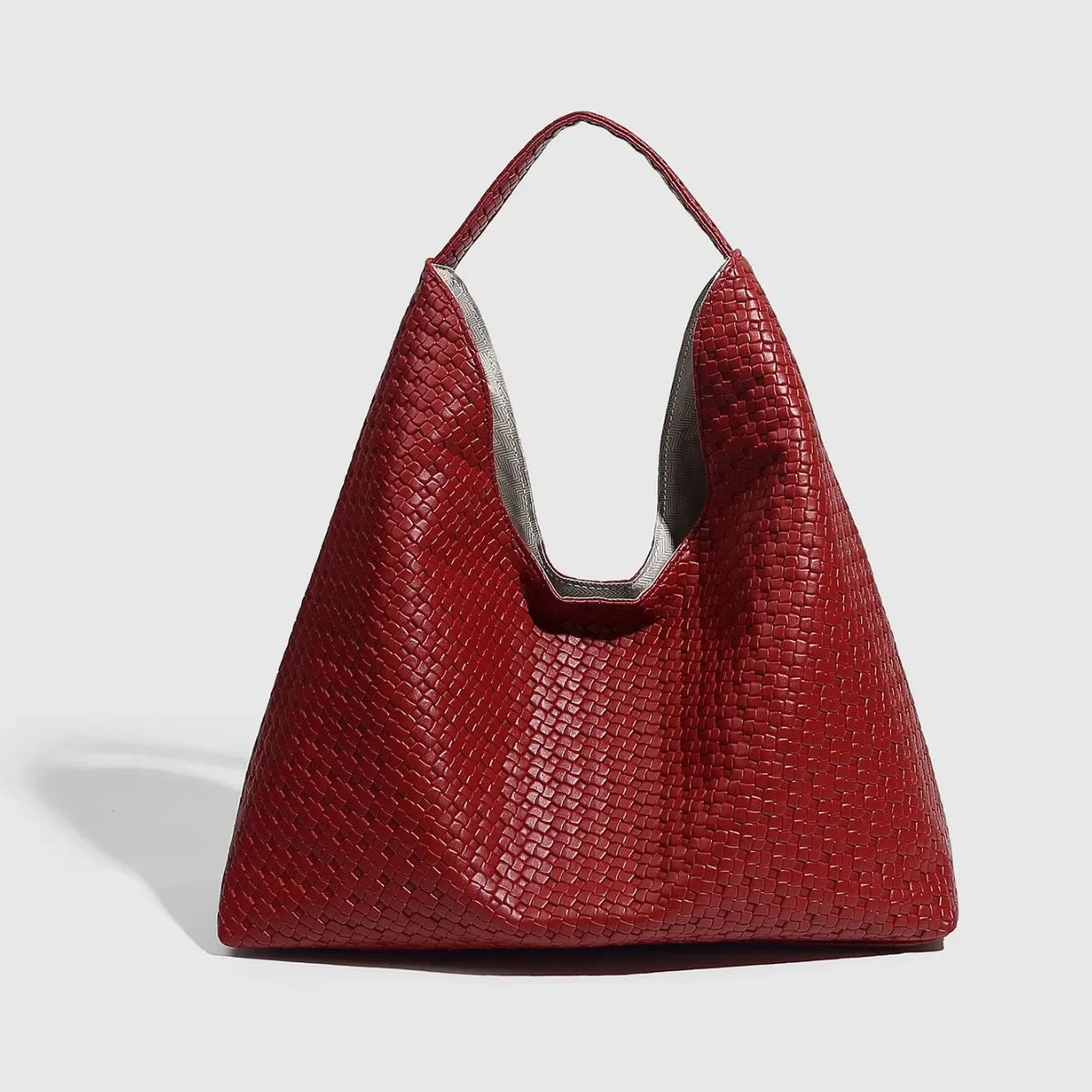 Elegant Woven Women's Handbag with Large Capacity & Trendy Design