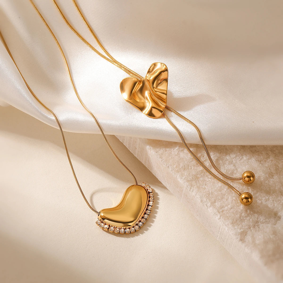 Trendy Stainless Steel Pendant Necklace