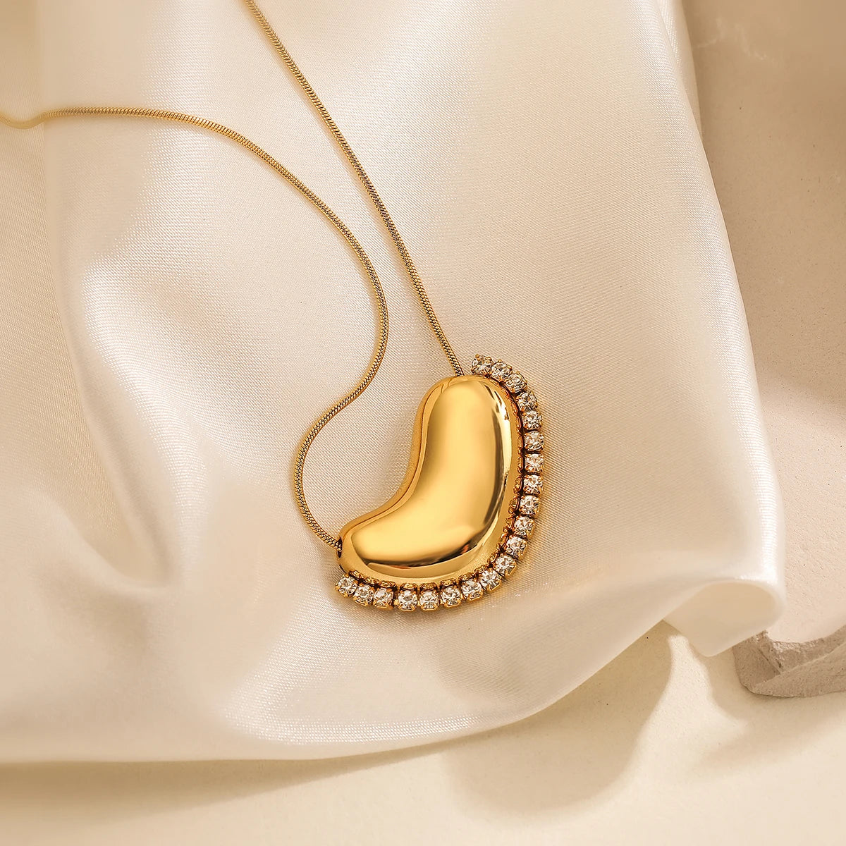 Trendy Stainless Steel Pendant Necklace