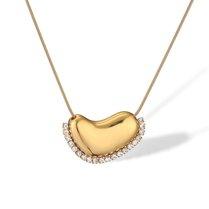 Trendy Stainless Steel Pendant Necklace