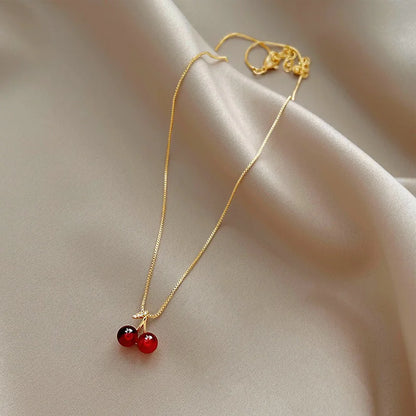 Trendy Plant Design Stainless Steel Pendant Necklace