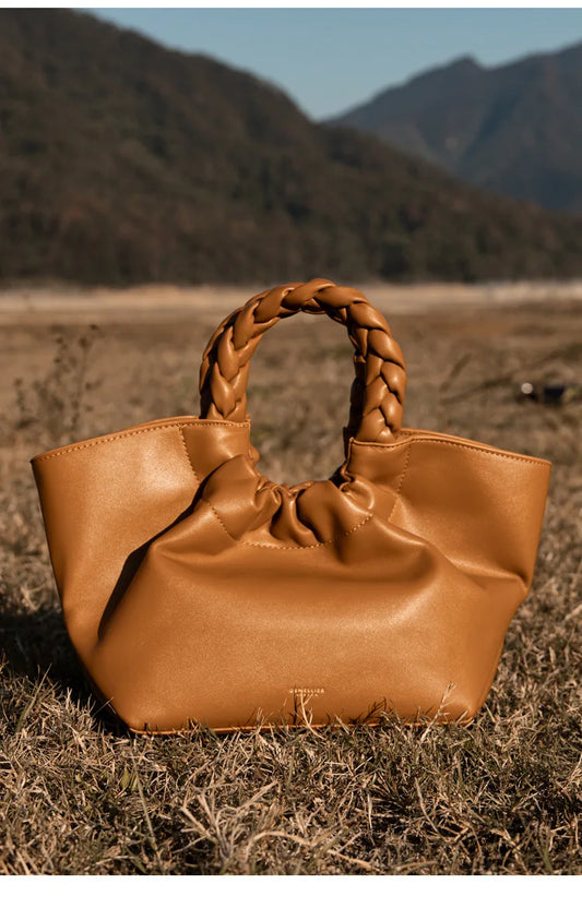 Pleated Cloud Dumpling Bag